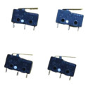  Kit C/ 4 Chaves Micro Switch 5a 125v/3a 250v  3 Pinos 