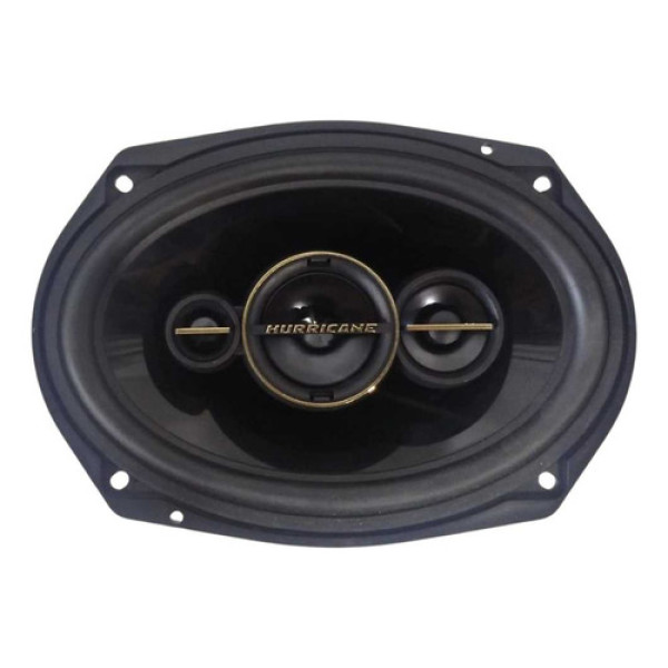 Alto Falante Hurricane 130w Rms 23,5x11cm Preto Preto