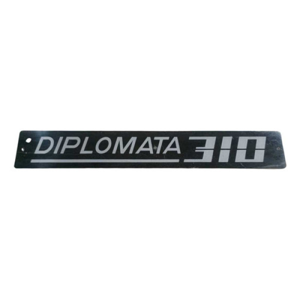 Emblema Interno Onibus Diplomata 310 Nielson  Preto