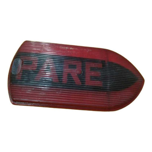 Lente Sinaleira Onibus Ciferal Papo Amarelo 1958  Vermelho