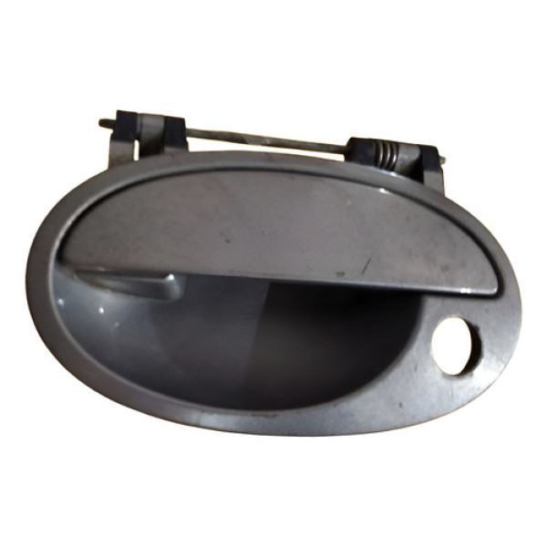 Macaneta Externa Corsa 02 12 Dianteiro Esq Gm 24424846 Preto Dianteira