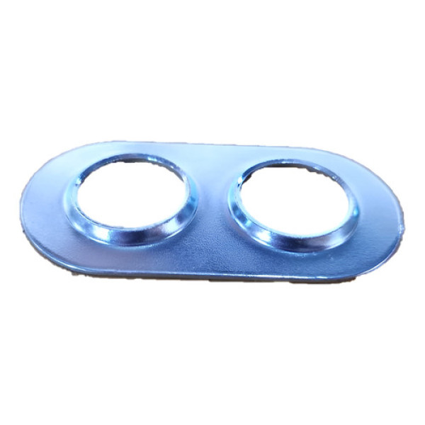 Chapa De Segurança - Zf 6s-820 - 0091304337 Cinza