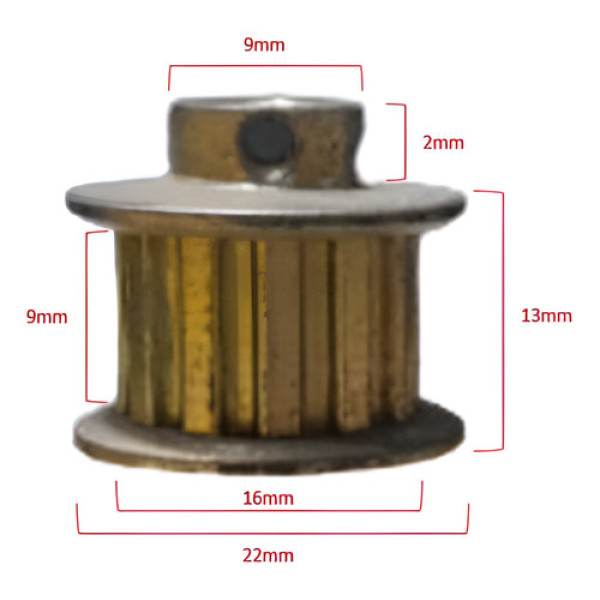 Polia Dentada Da Correia De Destribuição