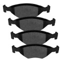 Kit Pastilha Freio Palio Siena 96 2017 Lonaflex P60 7084811