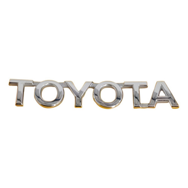 Emblema Toyota Tampa Traseira Etios - 75441- 0d030 Cromado