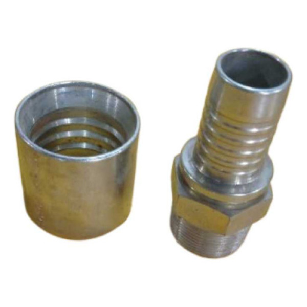 Terminal Aeroquip 32mm Encaixe Mangueira E 41 Mm Rosca A Gás