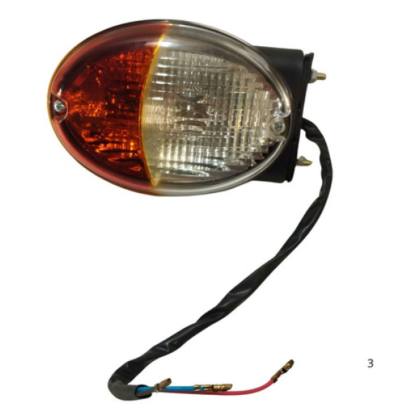 Lanterna Dianteira Ld Valtra 85194001 Laranja/branco