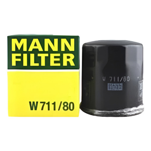 Filtro Óleo Lubrificante Lexus/toyota/vw Mann Filter W711/80