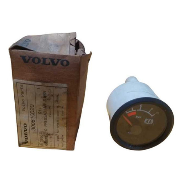 Manômetro Da Pressão De Ar Volvo. Tanque 1  8123667 