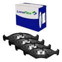 Kit Pastilha Freio Palio Siena 96 2017 Lonaflex P60 7084811