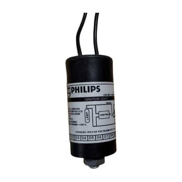 Ignitor Para Lâmpada Philips Ign51 220v 50/60hz