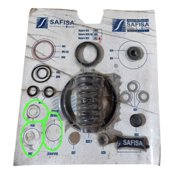 Reparo Servo Embreagem Safisa Mbf032  (incompleto)