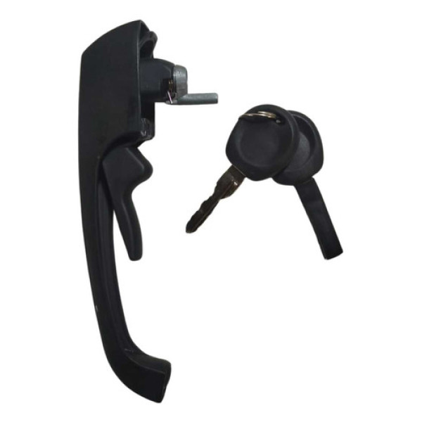 Maçaneta Dianteira C/ch Metal Preto Kombi 75a13 20451  Preto Dianteira