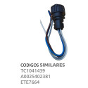 Chicote 4 Vias Conector Baioneta Buzina Lanterna Ete 7664