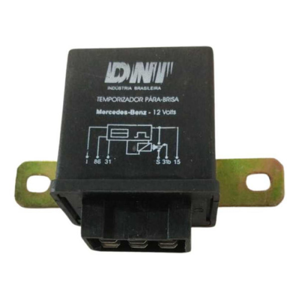 Rele 12v 06 Pinos Limpador Para-brisa Mercedes Benz Dni 0811