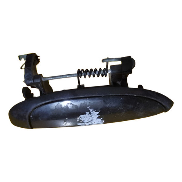 Maçaneta Externa Renault Megane Esquerda Plastico Preto. Dianteira