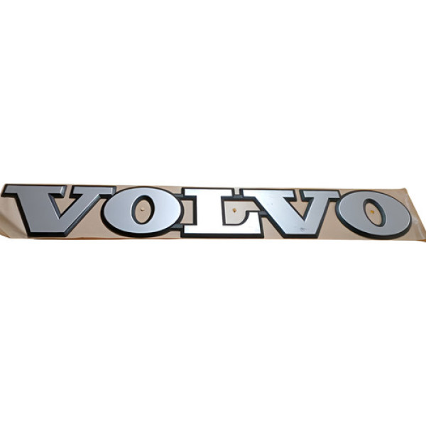 Emblema Volvo 57,7 X 8,5 Cm  C/ Marcas Armazenamento