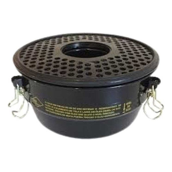 Bandeija Do Filtro De Ar Antiga Com Oleo