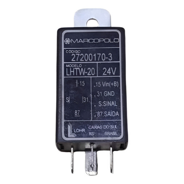 Relé Para Luzes De Banheiro 272001703 24v