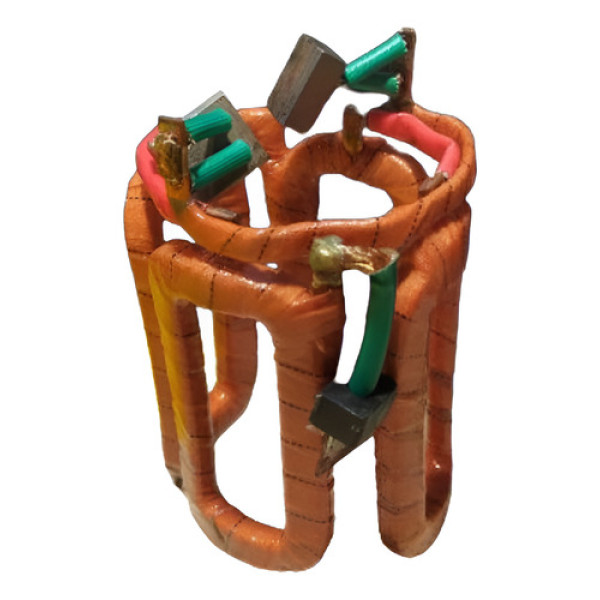 Bobina Campo C/ Escovas De Dois Rabichos Jf 24v 31746