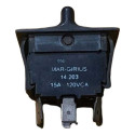 Chave Tecla Plástica Bipolar 15a/120v 14.203 