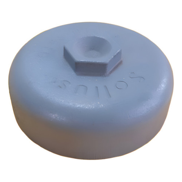 Calota Cubo Roda (sollus) - 0146-0109  Cinza