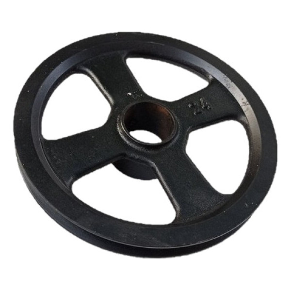 Polia De Ferro Fundido Industrial Raiada 1 Canal Perfil B