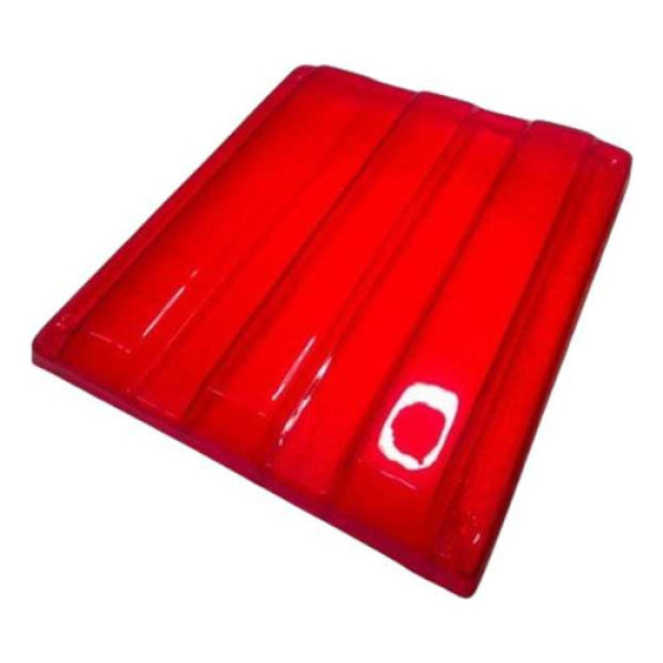 Lente Traseira Inferior Ônibus Marcopolo Veneza 2 Vermelho