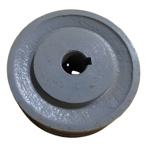  Polia Ferro Fundido Mademil A100 2 Canais C/chaveta