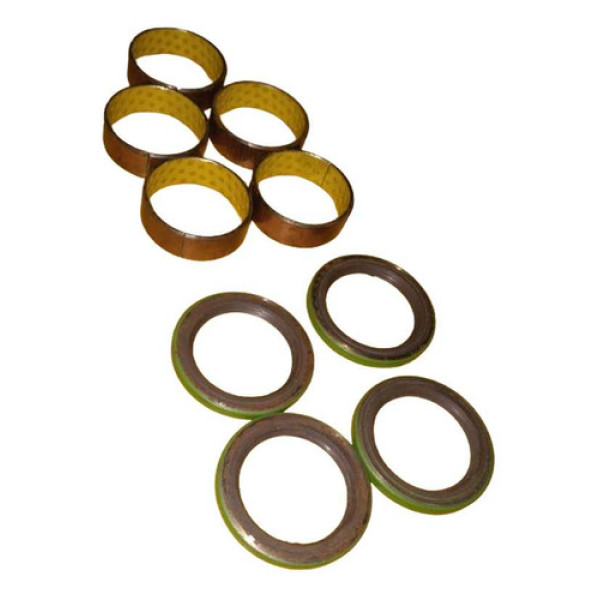 Kit 5 Buchas Eixo \'s\' E 4 Retentores \'\'s\' Scania 111/112/113