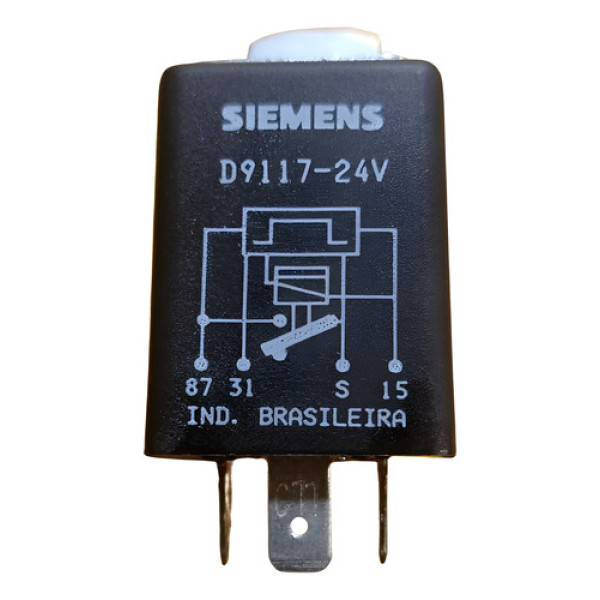 Rele Temporizador D9117-24v Para-brisa Mbb Onibus O370/o371