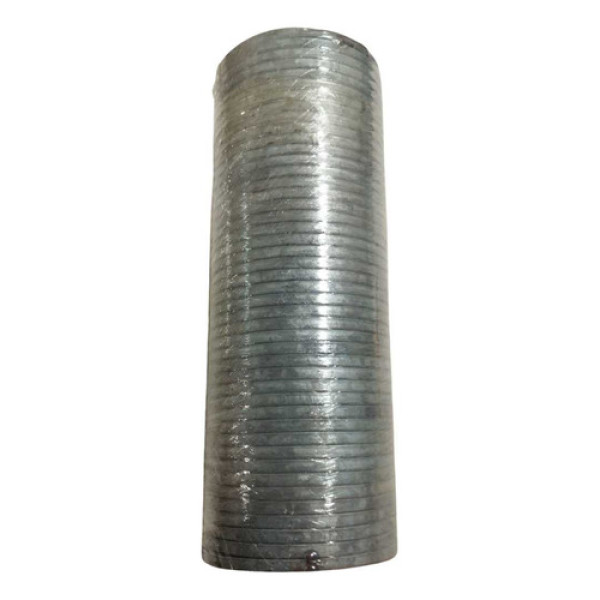 Tubo Flexivel Escape 130x355mm Ferro Galvanizado Fado