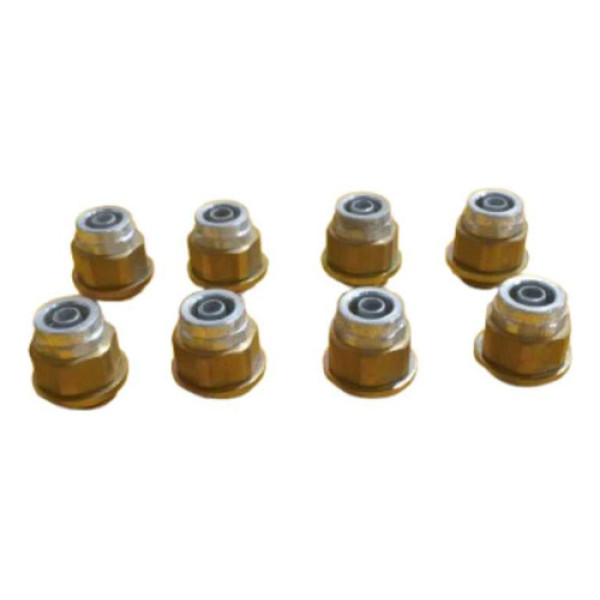  Kit C/ 8 Conectores Macho Rápido  10 X M16x 1,5