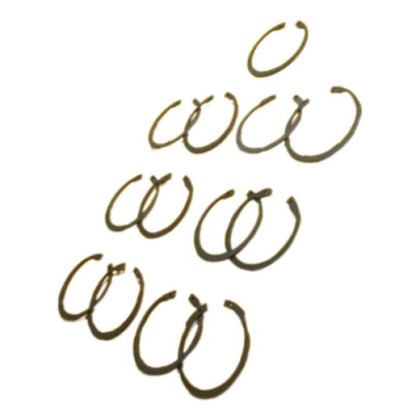 Kit C/13 Anéis Trava Rolamento 66 X 58 Mm