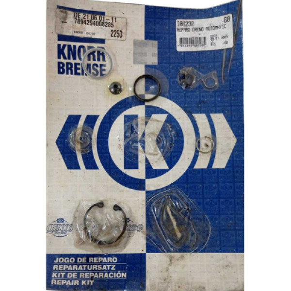 Reparo Válvula Drenagem Automática Knorr I86230 (parcial)