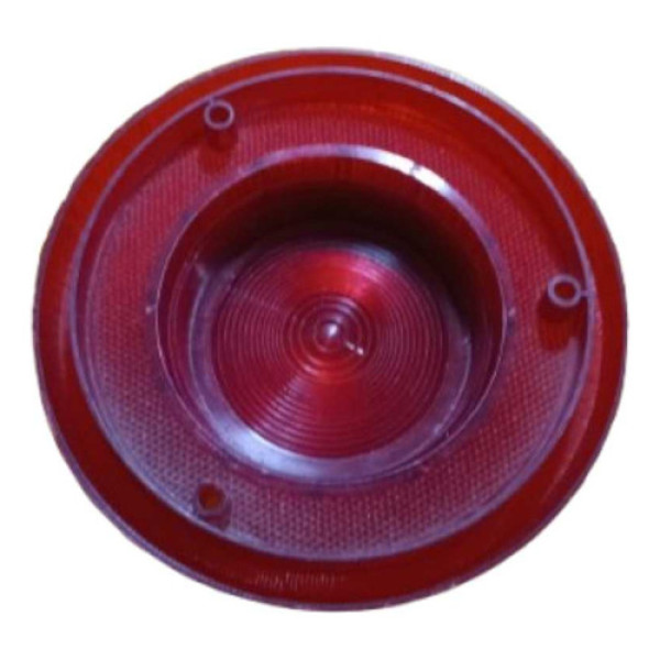 Lente Traseira Do Eliziário Antigo  Vermelho