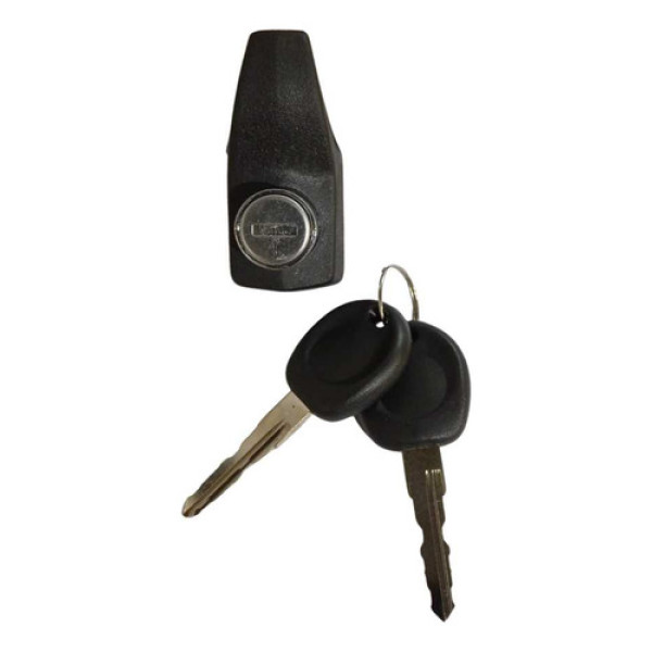 Maçaneta Ext Tampa Superior C/ Chave  Vw Kombi Clipper 20413 Preto Traseira