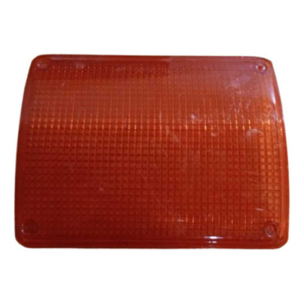 Lente Pisca Diant. Marcopolo 1 E 2 Primeira Serie 1960 A1970 Vermelha