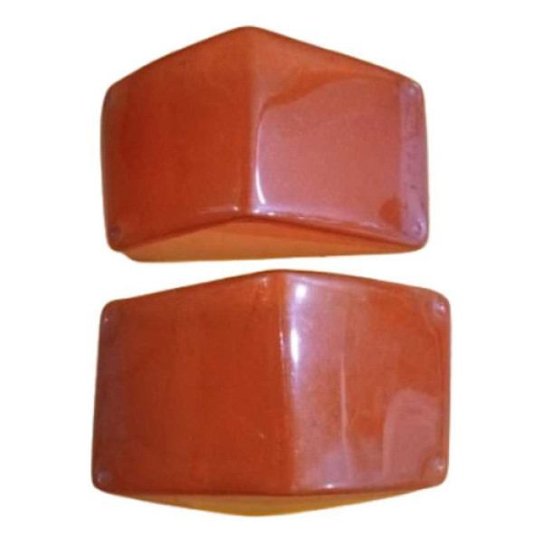  Par Lente Traseira  Onibus Thamco Aguia  E/d Estreita Laranja