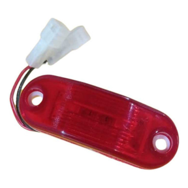 Lanterna Delimitadora Vermelha Led  24v