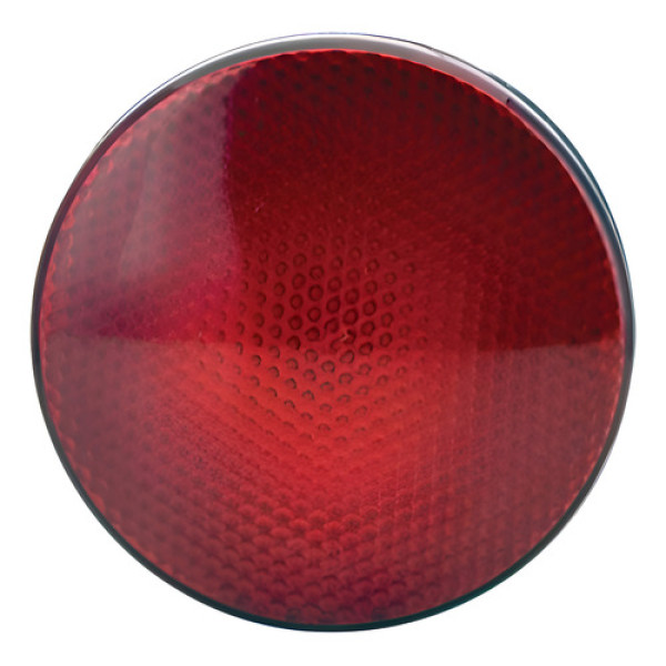 Lanterna Redonda Freio Traseiro Busscar 99 155mm Direito Vermelho