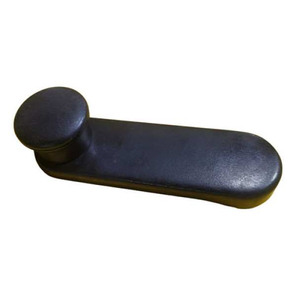 Manivela Maçaneta Levantamento Vidro Fiat Uno Fiorino Mille Preto