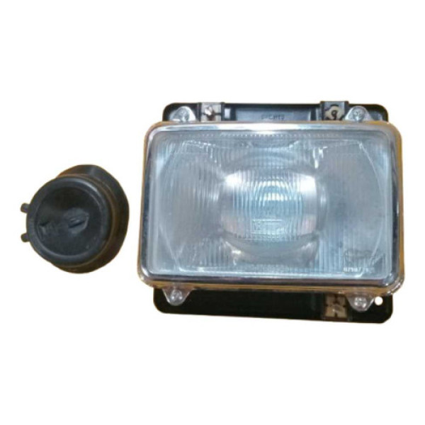 Farol Retangular C/aro E S/ Sinaleira  Mb Bicudo 1218 1418  Ambos Lados