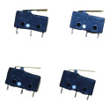  Kit C/ 4 Chaves Micro Switch 5a 125v/3a 250v  3 Pinos 