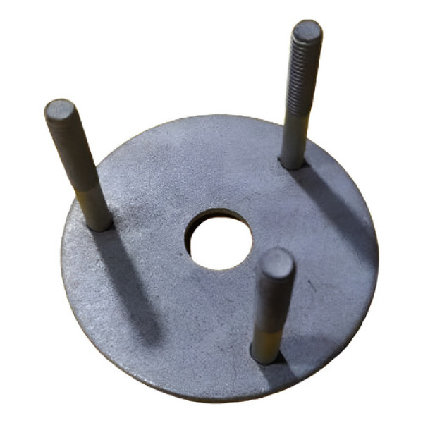 Suporte De Calota Rodoar Para Caminhao Cinza