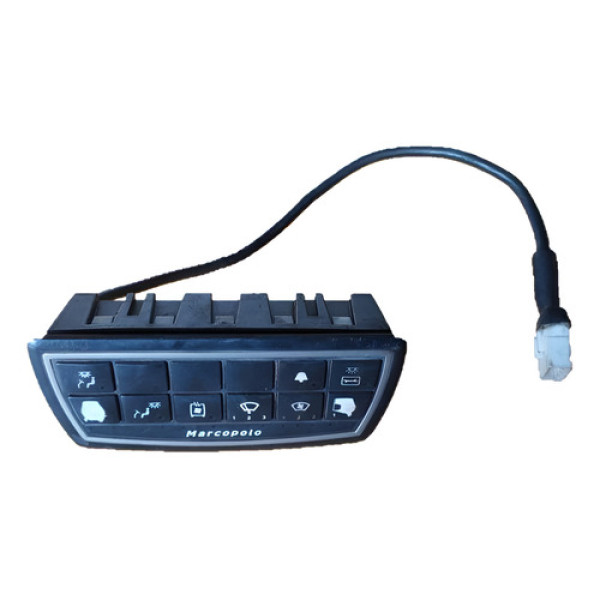 Painel De Controle C/12 Teclas Marcopolo 10008561 Água