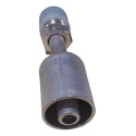 Conexão O\'ring Reta Macho 08mm Aluminio Giratória C/ Clip