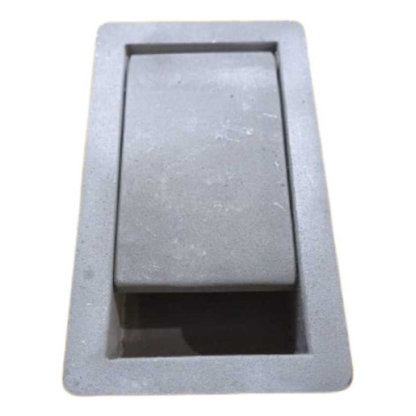 Trinco Externo Tampa Bagageiro P/ Ônibus 220x120 Mm