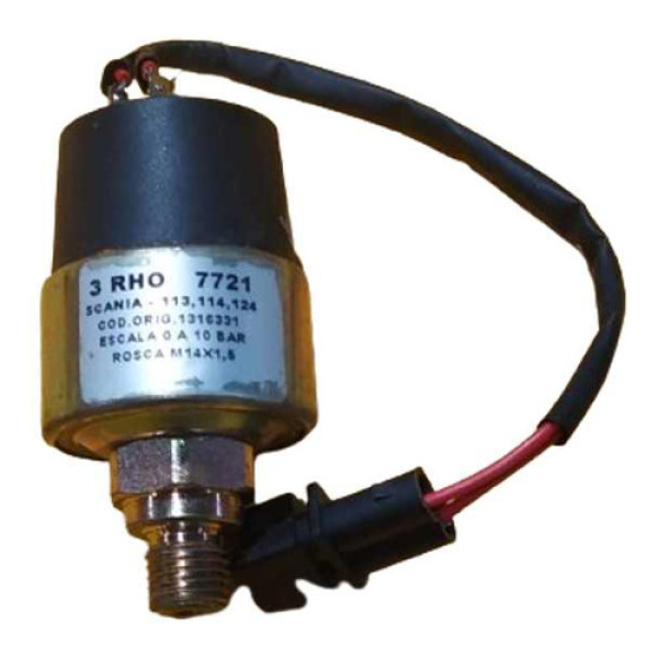 Sensor De Pressão Do Óleo Scania 113/114/124 3rho7721