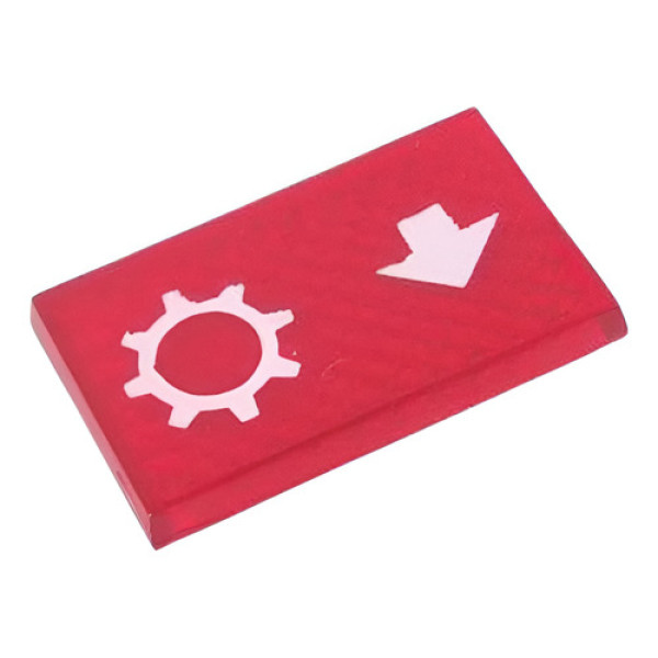 Lente Indicadora Luz Re Painel Mbb Vermelho